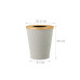 relaxdays Papierkorb 10.5 l, Schwarz/Grau/Hellbraun