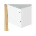 relaxdays Küchenwagen 40 x 88 cm, Weiss/Braun relaxdays Küchenwagen 40 x 88 cm, Weiss/Braun