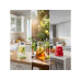 relaxdays Karaffe 1.688 l, Transparent/Silber relaxdays Karaffe 1.688 l, Transparent/Silber