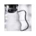 relaxdays Karaffe 1.688 l, Transparent/Silber relaxdays Karaffe 1.688 l, Transparent/Silber