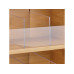 relaxdays Teebeutel-Box Transparent/Hellbraun relaxdays Teebeutel-Box Transparent/Hellbraun