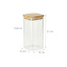 relaxdays Vorratsgläser 1.5 l, Transparent/Hellbraun relaxdays Vorratsgläser 1.5 l, Transparent/Hellbraun
