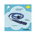 Coachi Trainingspfeife Marineblau mit reflektierendem Trageband Coachi Trainingspfeife Marineblau mit reflektierendem Trageband