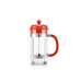 Bodum Kaffeebereiter Caffettiera 1 l, Rot/Silber Bodum Kaffeebereiter Caffettiera 1 l, Rot/Silber