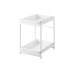 Yamazaki 2-stöckiges Spülschrank-Regal TOWER weiss Weiss Yamazaki 2-stöckiges Spülschrank-Regal TOWER weiss Weiss
