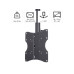 Hama Technics AG TV-Deckenhalterung bis 117 cm (46) Schwarz