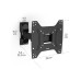 Hama Technics AG TV-Wandhalterung 48 Schwarz