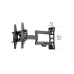 Hama Technics AG TV-Wandhalterung 50 Schwarz