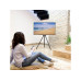 Hama Technics AG TV-Ständer (Staffelei) 75 Schwarz
