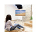 Hama Technics AG TV-Ständer (Staffelei) 75 Weiss