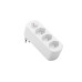 Schönenberger Abzweigstecker MOVE 3xT13 weiss 270° drehbar mit Schalter Schönenberger Abzweigstecker MOVE 3xT13 weiss 270° drehbar mit Schalter