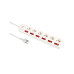 Schönenberger Steckdosenleiste Fix-Line+ MultiSwitch 6xT13, 2.0m Kabel Schönenberger Steckdosenleiste Fix-Line+ MultiSwitch 6xT13, 2.0m Kabel