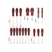 Einhell E-Case 17-tlg., Chrom-Vanadium-Stahl