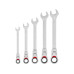 Einhell Gabel-Ring-Ratschenschlüssel-Set flexibel, 5-teilig 10-19mm