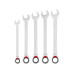 Einhell Gabel-Ring-Ratschenschlüssel-Set 5-tlg. 10-19 mm