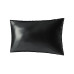 Ailoria Kopfkissenbezug Seide 100 x 65 cm Schwarz Ailoria Kopfkissenbezug Seide 100 x 65 cm Schwarz