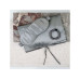 Ailoria TRAVEL SET Tasche Schlafmaske & Scrunchie S Seide Shadow