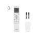 Hama Technics AG Universal-Fernbedienung Infrarot Wandhalter Kunststoff Weiss