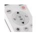 Hama Technics AG Universal-Fernbedienung Infrarot Wandhalter Kunststoff Weiss