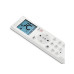 Hama Technics AG Universal-Fernbedienung Infrarot Wandhalter Kunststoff Weiss