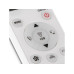 Hama Technics AG Universal-Fernbedienung Infrarot Wandhalter Kunststoff Weiss