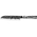 Forged Küchenmesser Brute Santokumesser 18 cm Schwarz Forged Küchenmesser Brute Santokumesser 18 cm Schwarz