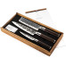 Forged 3tlg. Sebra Messerset Gelb