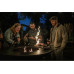 Forged BBQ Flambadou aus Gusseisen mit Olivenholzgriff Forged BBQ Flambadou aus Gusseisen mit Olivenholzgriff