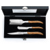 Forged Küchenmesser 3tlg. Charcuterie Set Olivenholz Mehrfarbig Forged Küchenmesser 3tlg. Charcuterie Set Olivenholz Mehrfarbig