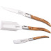 Forged Küchenmesser 3tlg. Charcuterie Set Olivenholz Mehrfarbig Forged Küchenmesser 3tlg. Charcuterie Set Olivenholz Mehrfarbig