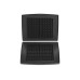 FRITEL Backplatten Waffeln 6 x 10 6 x 10 Schwarz