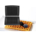 FRITEL Backplatten Waffeln 6 x 10 6 x 10 Schwarz