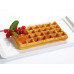 FRITEL Backplatten Waffeln 4 x 7 Aluminium-Druckguss Schwarz