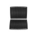 FRITEL Backplatten Grill Aluminium-Druckguss Schwarz FRITEL Backplatten Grill Aluminium-Druckguss Schwarz