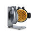 FRITEL Waffeleisen WA2224 Topfill, für runde Formen, Silber, 800 W