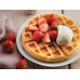 FRITEL Waffeleisen WA2224 Topfill, für runde Formen, Silber, 800 W