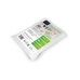 Caso 4 Sterne Strukturbeutel 16 x 23 transparent 16 x 23 cm Caso 4 Sterne Strukturbeutel 16 x 23 transparent 16 x 23 cm