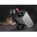 Caso WineCase One Inox Edelstahl silber/schwarz 72 W Caso WineCase One Inox Edelstahl silber/schwarz 72 W