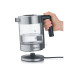 Graef Glaswasserkocher WK300 Glas transparent grau 2200 W Graef Glaswasserkocher WK300 Glas transparent grau 2200 W