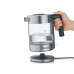 Graef Glaswasserkocher WK300 Glas transparent grau 2200 W Graef Glaswasserkocher WK300 Glas transparent grau 2200 W