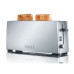 Graef Langschlitztoaster TO 90 Silber Matt, 880 W Graef Langschlitztoaster TO 90 Silber Matt, 880 W