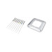 Steba Fritteuse DF 150 Edelstahl Silber 2.5 l 1200 W Steba Fritteuse DF 150 Edelstahl Silber 2.5 l 1200 W