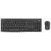 Logitech MK295 SilentTouch Wifi QWERTZ (DE) Schwarz/Graphit