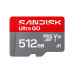 SanDisk microSDHC Card Ultra GO 512 GB