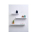 Schou Wandregal Schwebendes Wandregal 58 × 20 × 1.8 cm Weiss