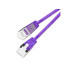 SLIM Slimpatchkabel RJ-45, Cat 6A, U/FTP, 1.5 m, Violett, 60-Pack SLIM Slimpatchkabel RJ-45, Cat 6A, U/FTP, 1.5 m, Violett, 60-Pack