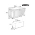 LIFETIME Gartenbox Braun/Beige LIFETIME Gartenbox Braun/Beige