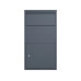 WESTMANN Briefkasten mit Paketbox Pollux Anthrazit WESTMANN Briefkasten mit Paketbox Pollux Anthrazit