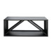 WESTMANN Kaminholzregal Adam L Stahl, Schwarz, 104 x 34.5 x 40 cm WESTMANN Kaminholzregal Adam L Stahl, Schwarz, 104 x 34.5 x 40 cm