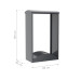 WESTMANN Kaminholzregal Castra A Anthra Anthrazit 98 x 52 x 160 cm WESTMANN Kaminholzregal Castra A Anthra Anthrazit 98 x 52 x 160 cm